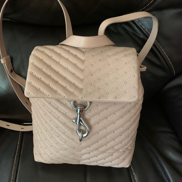 Rebecca Minkoff “Edie” Studded Leather Backpack! - Picture 2 of 8